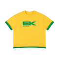 EK Logo Yellow Boxy T-Shirt