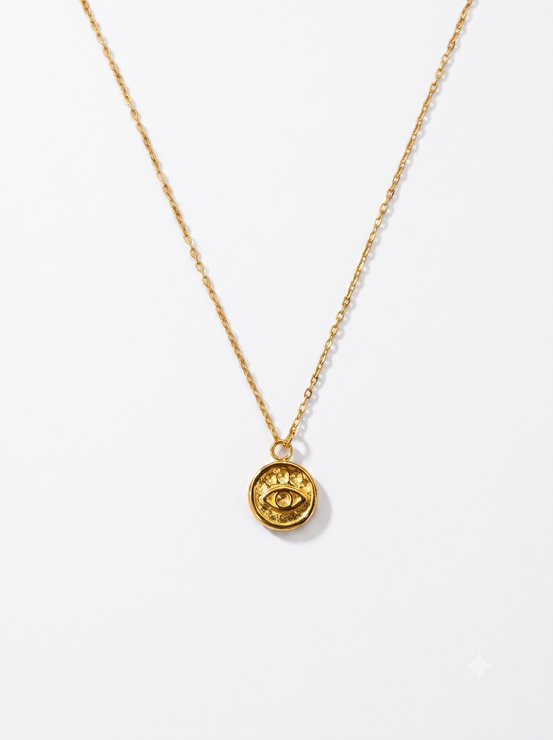 Georgia Gold Eye Necklace