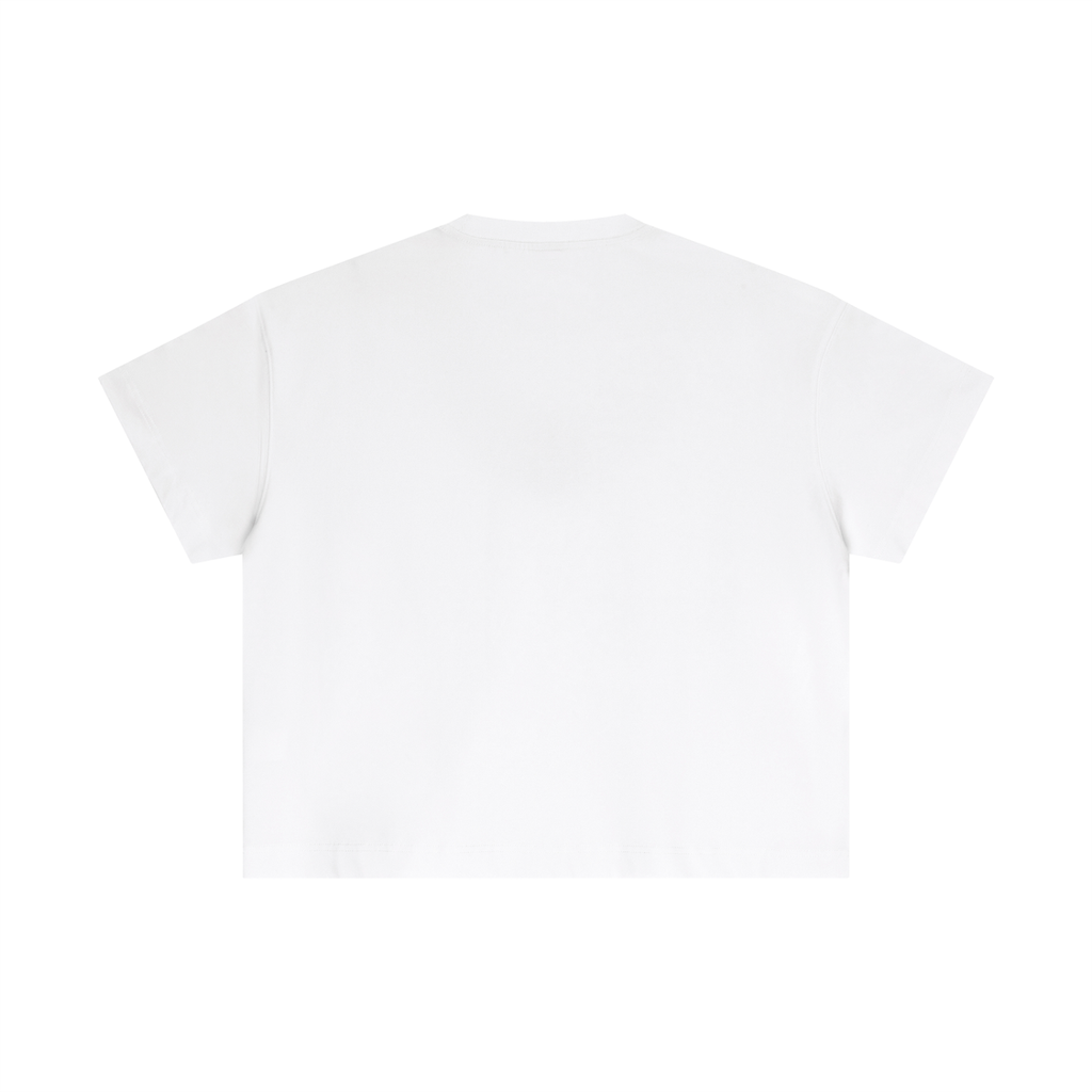 White Essential Cotton Boxy T-Shirt
