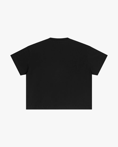 Black Essential Cotton T-Shirt